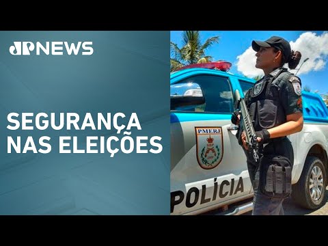 Polícias vão garantir livre circulação de eleitores no primeiro turno no Rio de Janeiro