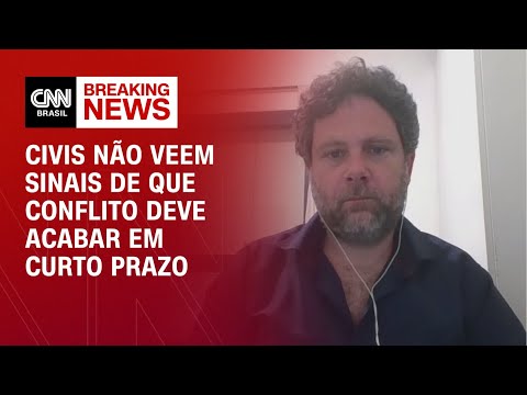 ​Não vemos sinais de que conflito deve acabar em curto prazo, diz brasileiro em Israel | CNN NEWSROOM
