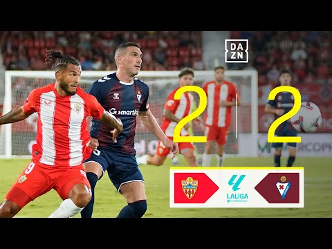 UD Almería vs SD Eibar (2-2) | Resumen y goles | Highlights LALIGA HYPERMOTION