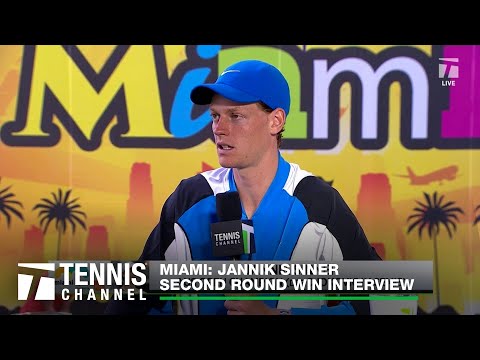 Jannik Sinner Shares Some Wisdom | Miami 2R