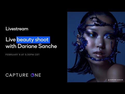 Capture One Livestream | Live beauty shoot with Dariane Sanche