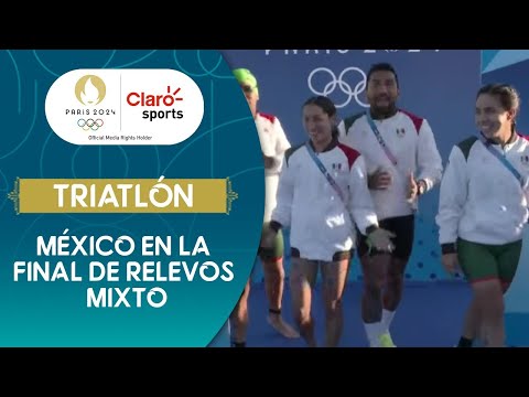 Triatlón #Paris2024 | México en la final de relevos mixto