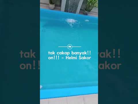 lagi PELIK lagi baikk... seronok untuk BERKARYA... #kolamtepitebing #kolamrenang #bahandanbinaan