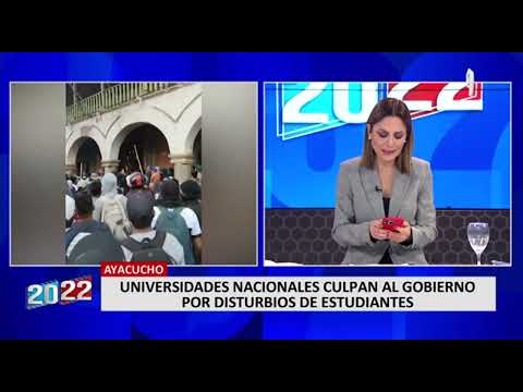 Universidades nacionales culpan al Gobierno por disturbios en segundo día de paro de estudiantes