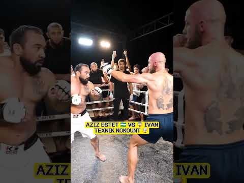 🇺🇿 Aziz Estet vs <strong>Ivan</strong> 😱 Texnik Nokount 🤯🫡 #mma #ufc #uzb #rek #mmafighter #sports #reels #boxing
