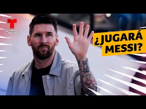 ¿Jugará Messi ante los Rayados de Monterrey en la CONCACAF Champions League? | Telemundo Deportes