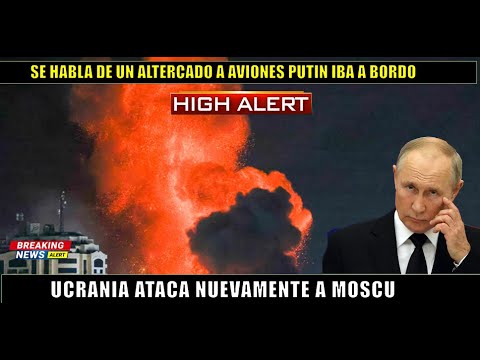 URGENTE! Ucrania ATACA nuevamente a Moscu? Putin en peligro