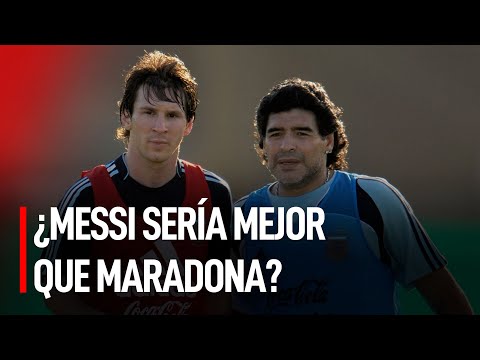 Argentinos glorifican a Lionel Messi: “Está un poquito por encima de Maradona” | #LR