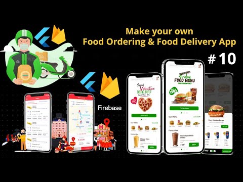 Flutter Restaurant App – Connect App to Firebase – Cafe Online Shopping Application Full Course 2022