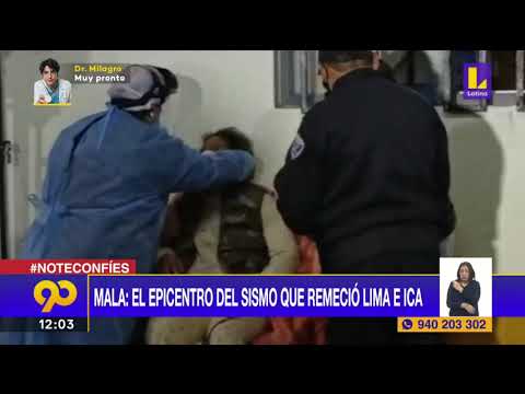 ? Mala: El epicentro del sismo que remeció Lima e Ica