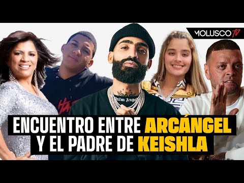 Papá de Keishla le da consuelo a Arcangel y su familia por muerte de Justin Santos