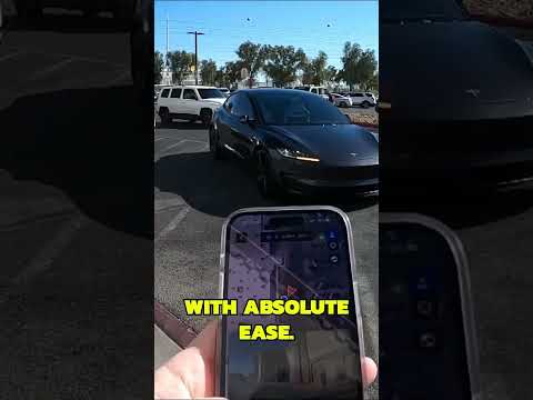 Tesla Summon Feature at Walmart in America is Mind Blowing Tech!