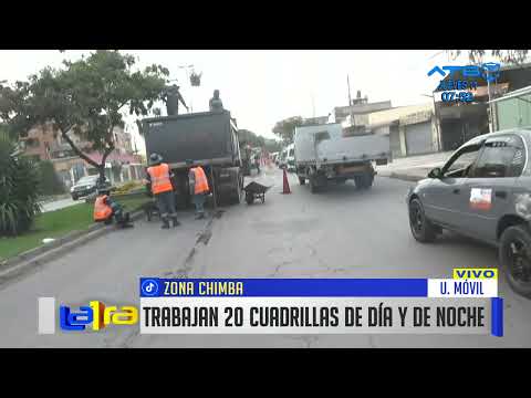 Intensifican labores de reencarpetado en la avenida Ingavi de Cochabamba