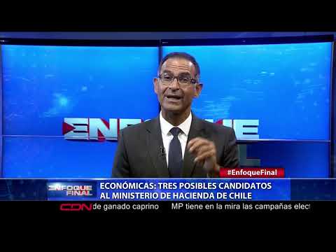 Tres posibles candidatos al Ministerio de Hacienda de Chile