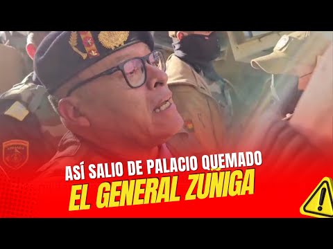 Así se RETIRÓ el general  Zúñiga de la Plaza Murillo en el intento de GOLPE DE ESTADO EN BOLIVIA