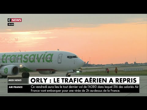Orly : un premier avion décolle près de 3 mois après l'arrêt forcé de l'aéroport