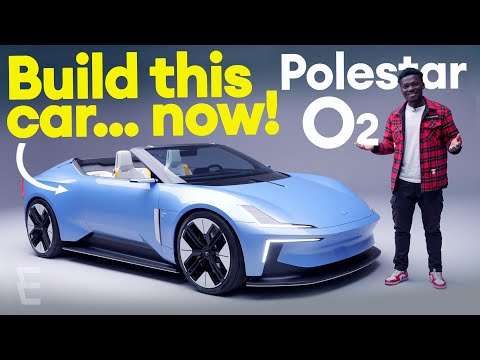 POLESTAR O2. The all-electric sports car we’ve ALL been waiting for - build it now! / Electrifying