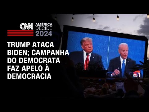 EUA: Trump ataca Biden; campanha do democrata faz apelo à democracia | CNN 360º