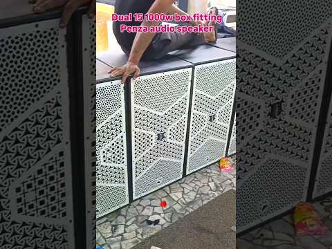 Dual 15 dj setup Fitting || #dj #shorts