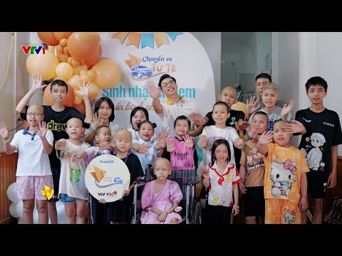 Chuyến xe tử tế mang bữa tiệc sinh nhật đặc biệt tới các bệnh nhi ung thư