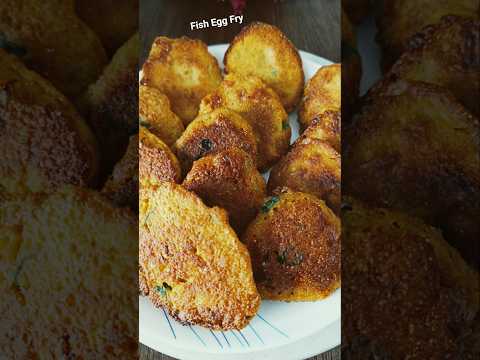 Fish Egg Fry Recipe I Macha Bihana Bhaja #fish #eggfry #recipe #shortvideo #cooking #easyrecipe