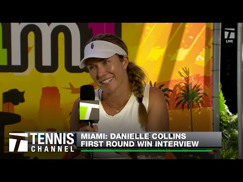 Danielle Collins Loving Hot Florida Conditions | Miami 1R