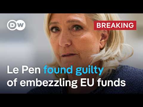 Are Marine Le Pen's presidential ambitions finished after embezzlement verdict? | DW News
