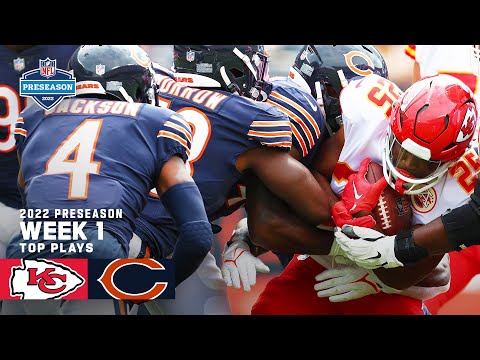 Chicago Bears Top Plays vs. Kansas City Chiefs | 2022 PreSeason Week 1 video clip