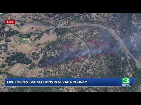 LIVE | LiveCopter 3 has a view of the Mooney Fire in Nevada County