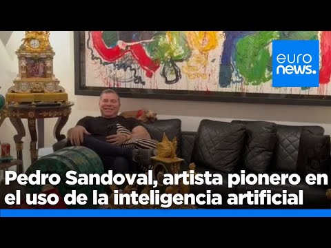 Pedro Sandoval, artista pionero en el uso de la inteligencia artificial: No nos va a sustituir