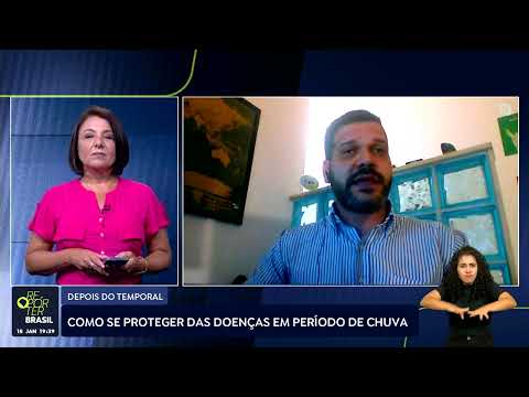 Período de chuvas aumenta o risco de transmissão de doenças