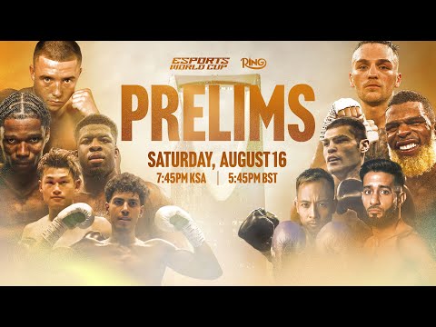 Esports World Cup Fight Week 25 | Aug 16th | Prelim | LIVE on DAZN 🔥