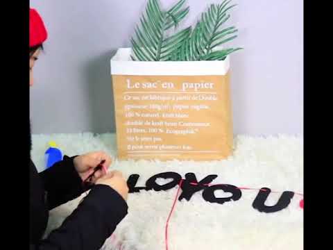วิธีร้อยป้าย-I-LOVE-YOU วิธีร้อยป้าย-I-LOVE-YOU