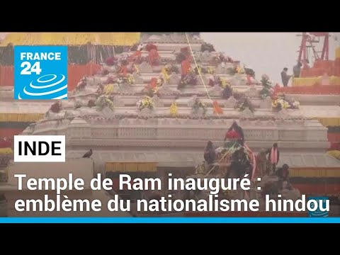 Narendra Modi va inaugurer un temple hindou à l'épicentre de tensions religieuses • FRANCE 24