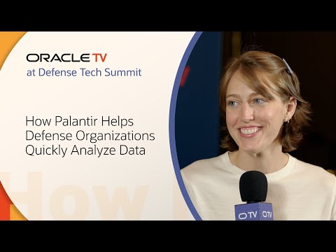 Palantir's Impact on Defense: Oracle TV Defense Tech Summit