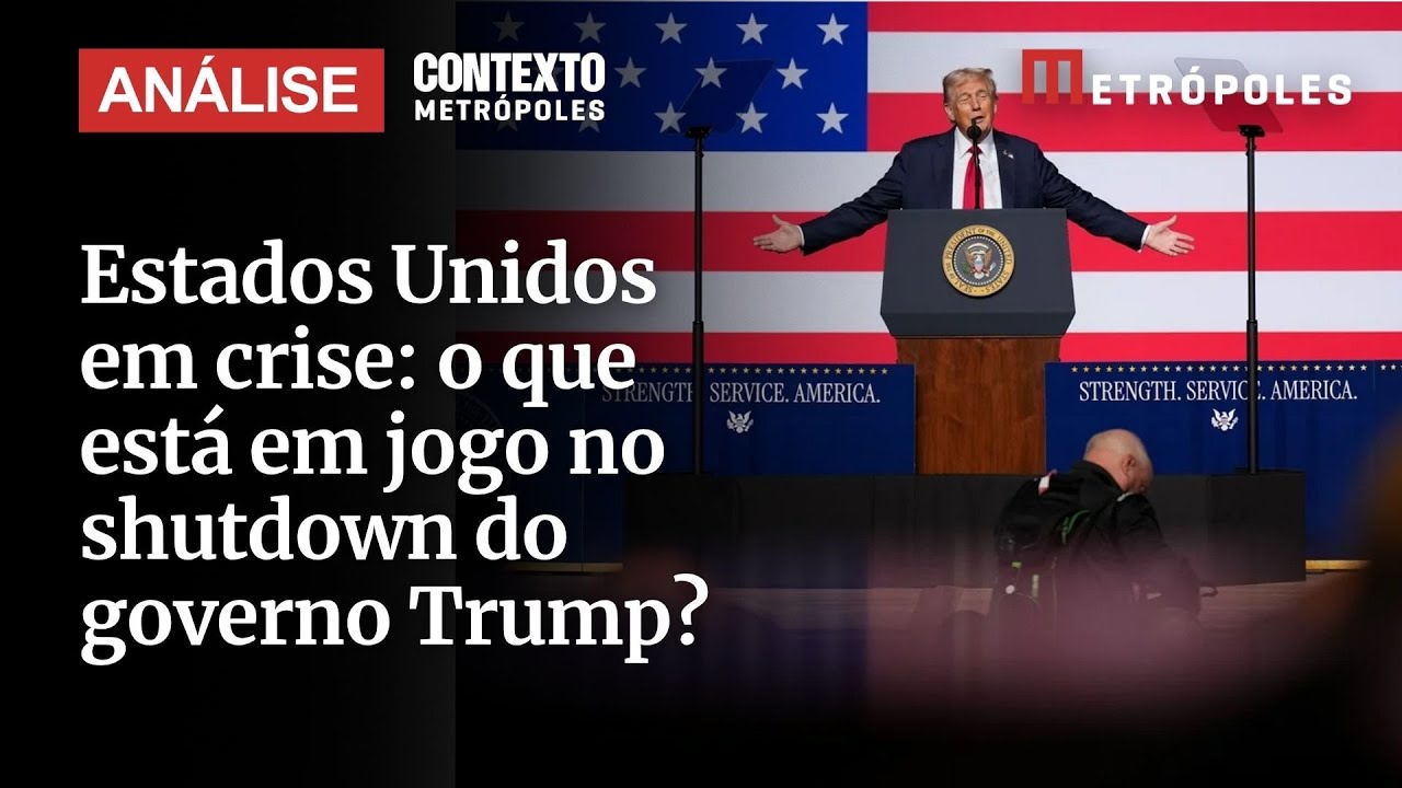 Estados Unidos em crise entenda como shutdown pode afetar economia mundial e governo Trump