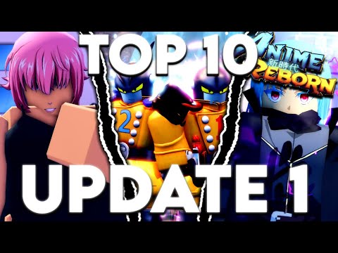 Top 10 Must Have Units In Anime Reborn Update 1!