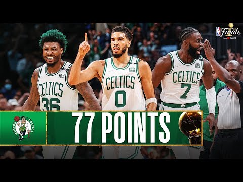 Celtics Trio Combine For 50 PTS In Game 3 Win! | #NBAFinals video clip