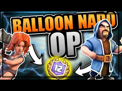VALKYRIE & WIZARD IS TOO GOOD?! TRY IT WITH BALLOON OP FOR 12 WINS !!!