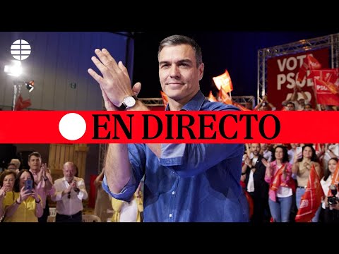 DIRECTO PSOE | Pedro Sánchez interviene en un acto de campaña en Vitoria-Gasteiz