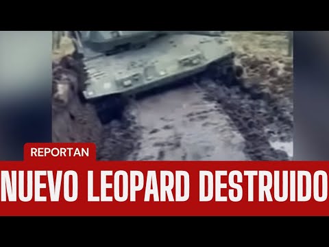 ÙLTIMA HORA UN NUEVO TANQUE LEOPARD DESTRUIDO UCRANIA SIN USA TENDRÀ QUE RETROCEDER ZELESNKY