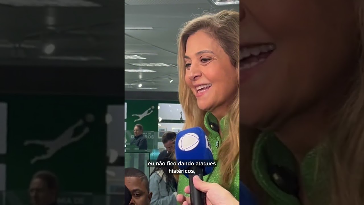 LEILA PREOCUPADA COM PALMEIRAS NA LIBERTADORES!