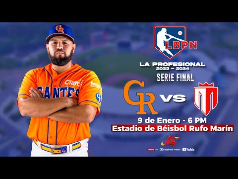 SERIE FINAL: Gigantes de Rivas VS Tren del Norte - Liga de Béisbol Profesional Nacional–2023 - 2024