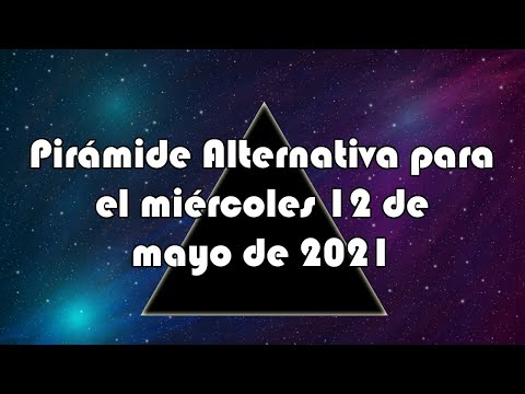 Lotería de Panamá - Pirámide Alternativa para el miércoles 12 de mayo de 2021