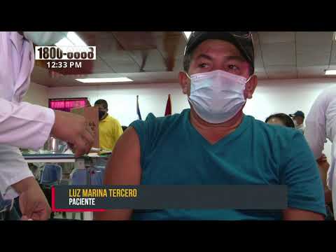 Pacientes de Managua agradecidos con inmunización contra el Covid-19 - Nicaragua
