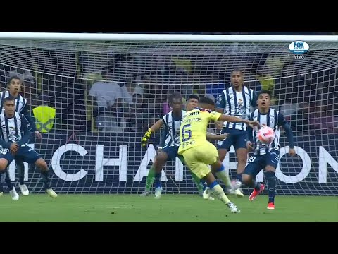 Volea de Jonathan dos Santos | América vs Pachuca | Concacaf Champions Cup