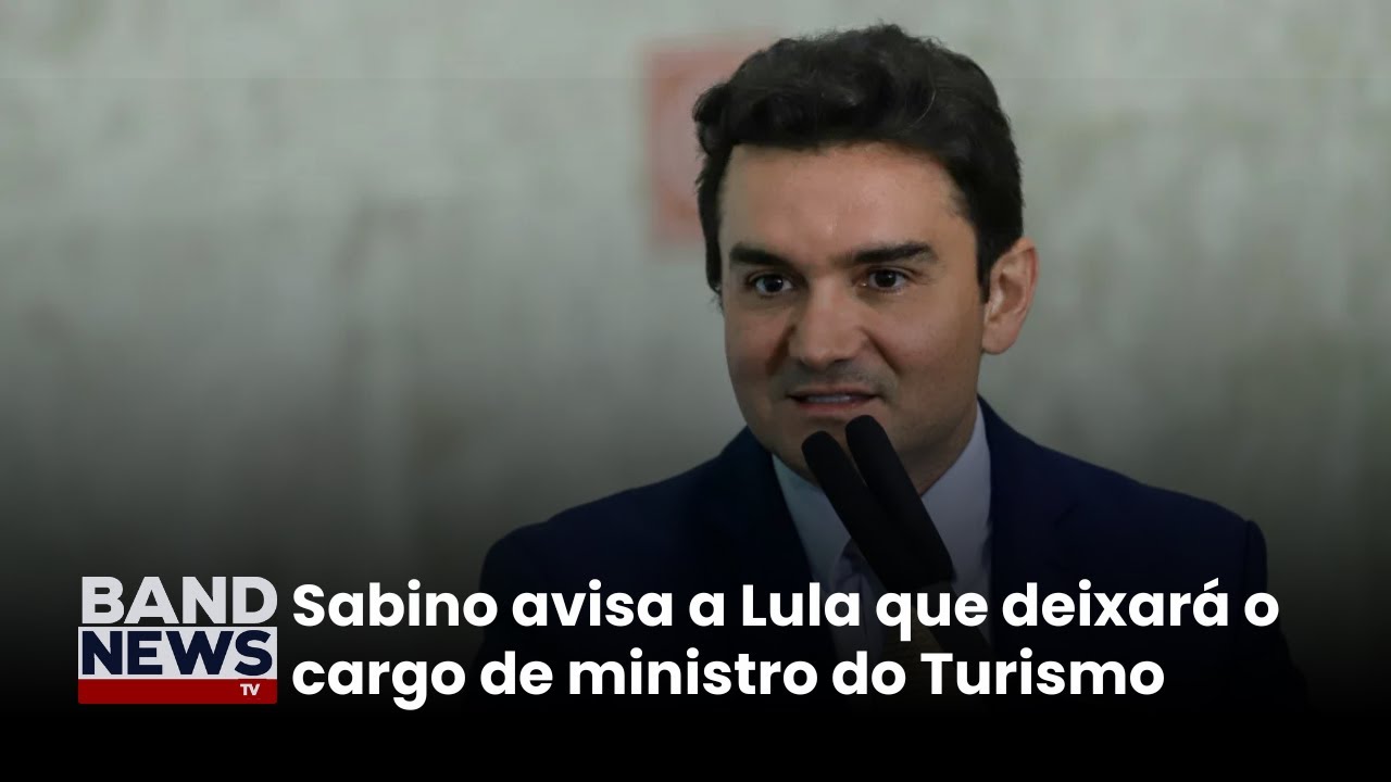 Celso Sabino avisa a Lula que deixará o cargo de ministro do Turismo | BandNews TV