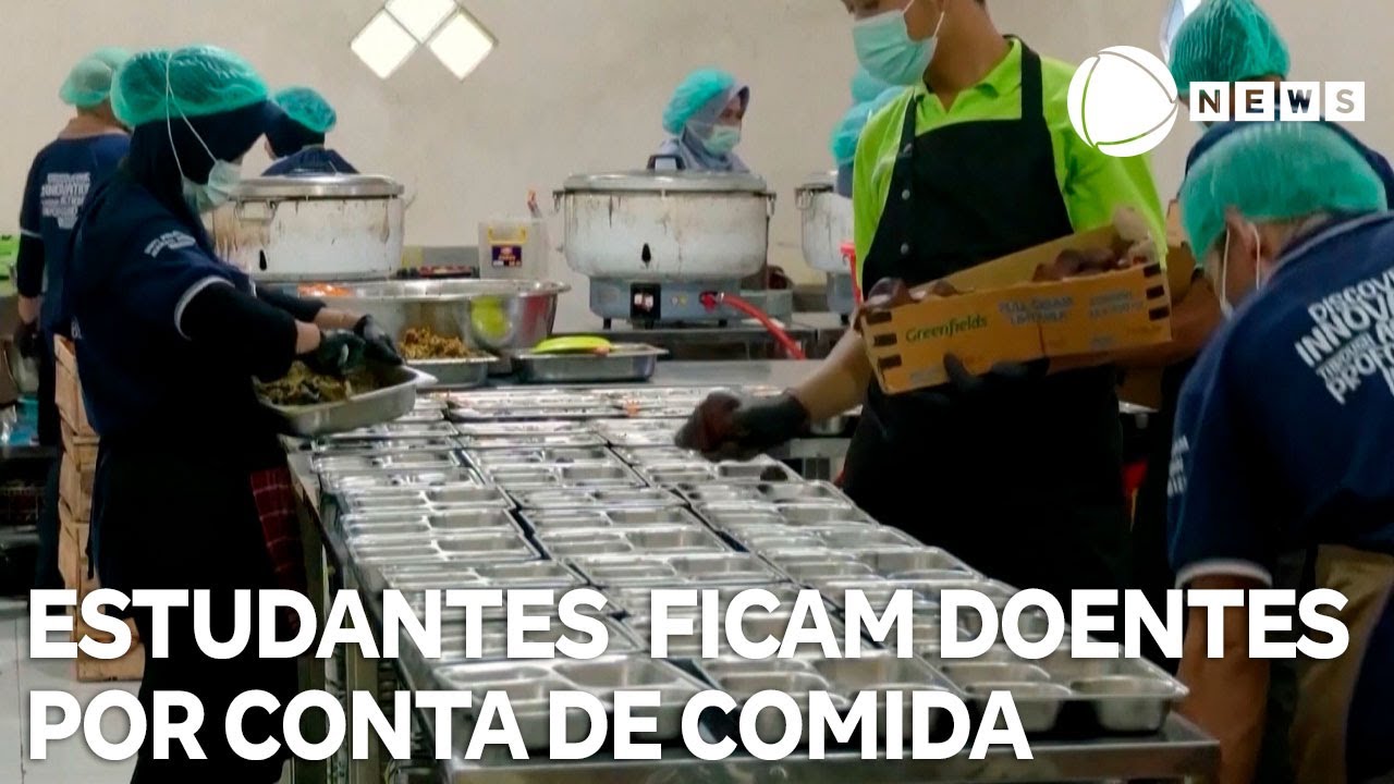 Mais de 350 estudantes ficam doentes na Indonésia por conta de comida contaminada