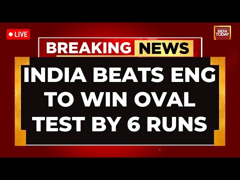 India vs England LIVE: Siraj’s Heroics Crush England in Epic 6-Run Win to Level Series 2-2