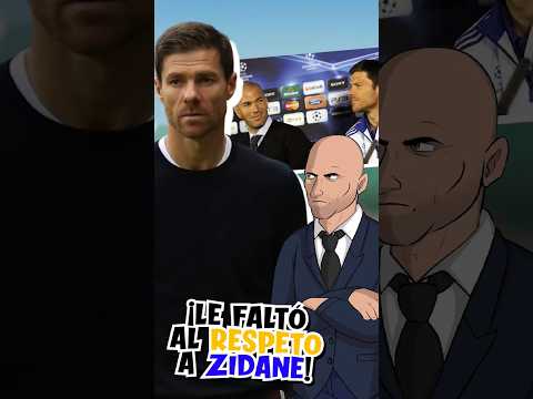 El día que Xabi Alonso le faltó al respeto a Zidane